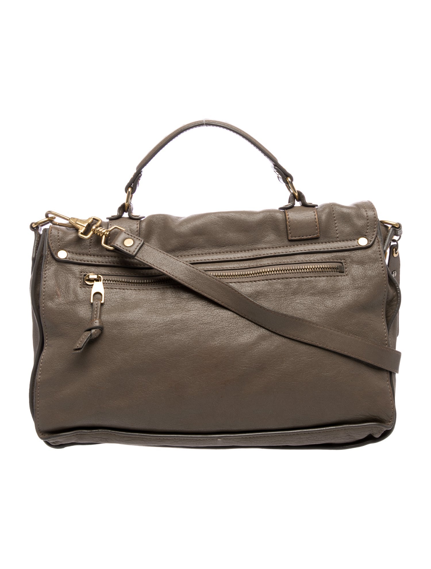 Proenza Schouler Leather Top Handle Bag